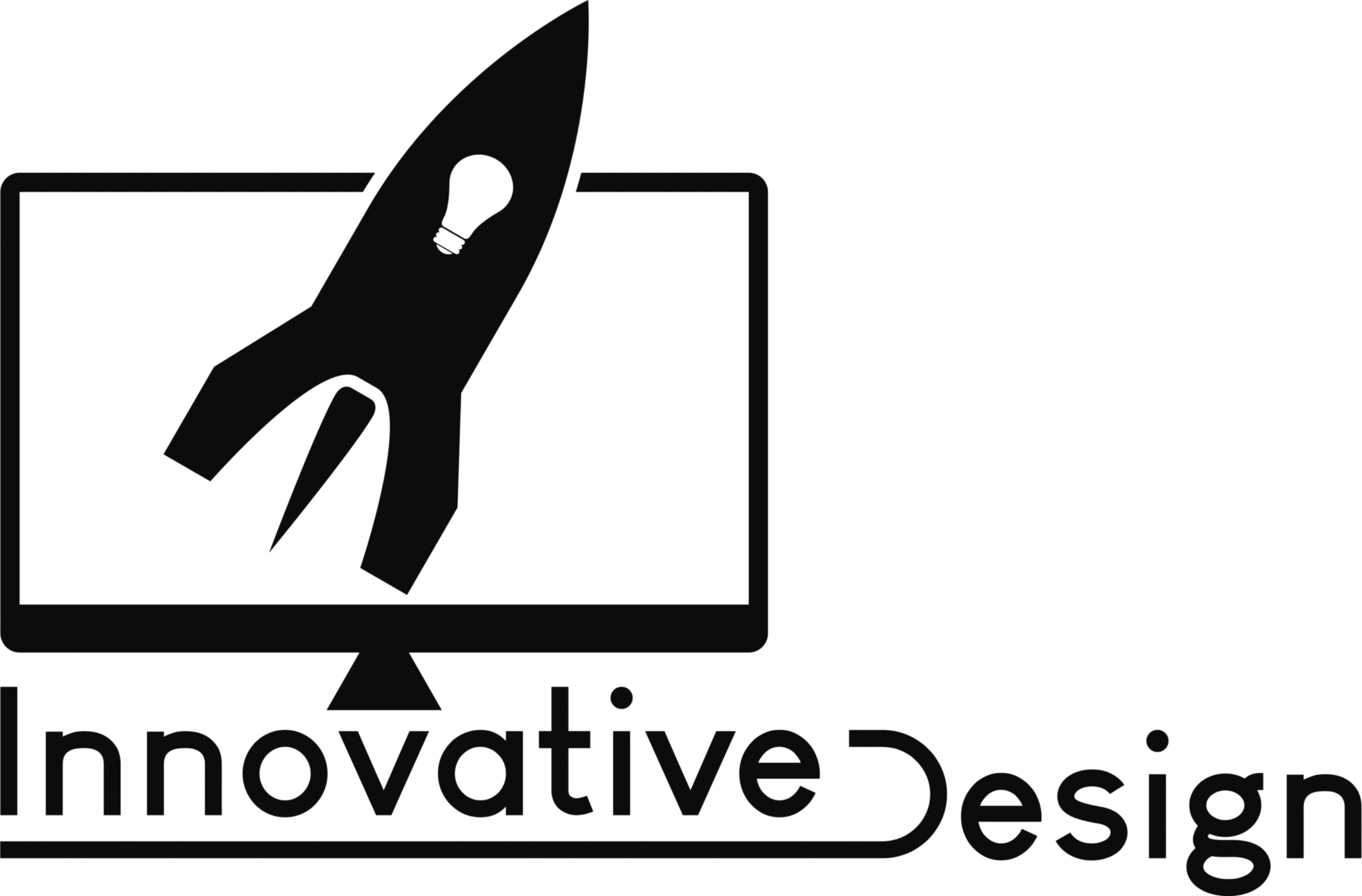 Grafik Logo schwarz Innovative Design